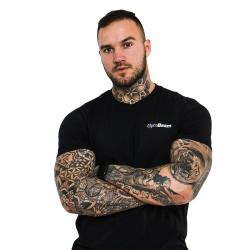 GymBeam Tričko Basic Black