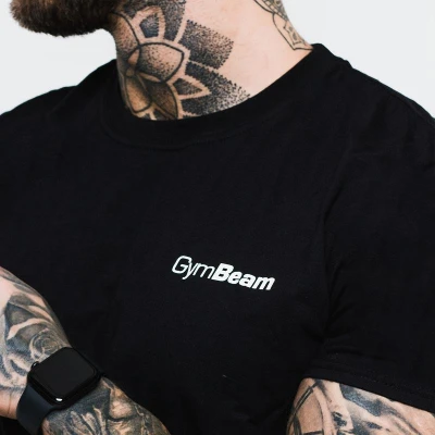 GymBeam Tričko Basic Black POUZE XL (VÝPRODEJ)