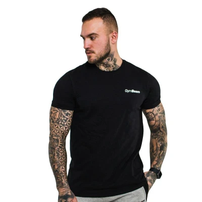 GymBeam Tričko Basic Black POUZE XL (VÝPRODEJ)