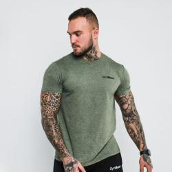 GymBeam Tričko Basic Heather Military POUZE L (VÝPRODEJ)