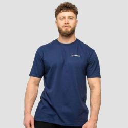 GymBeam Tričko Basic Navy Blue POUZE L (VÝPRODEJ)