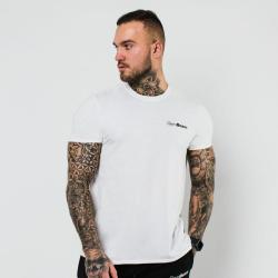 GymBeam Tričko Basic White POUZE S - bílá (VÝPRODEJ)