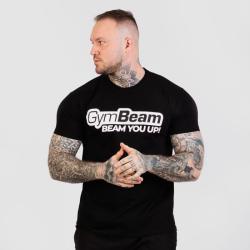 GymBeam Tričko Beam Black