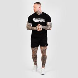 GymBeam Tričko Beam Black