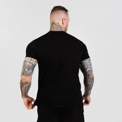 GymBeam Tričko Beam Black