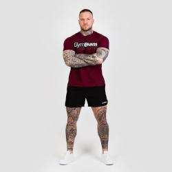 GymBeam Tričko Beam Burgundy