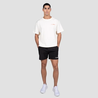 GymBeam Budapest Cream unisex tričko s krátkým rukávem