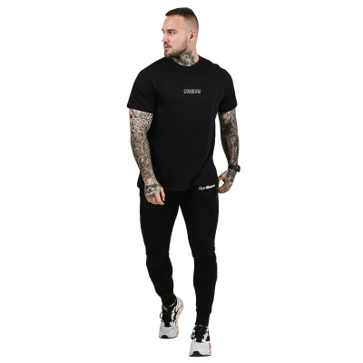 GymBeam Tričko FIT Black