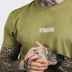 GymBeam Tričko FIT Olive