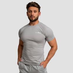 GymBeam Tričko Fitted TRN Grey