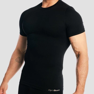 GymBeam Tričko Fuse Black