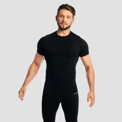 GymBeam Tričko Fuse Black