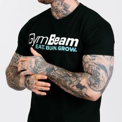 GymBeam Tričko Grow Black