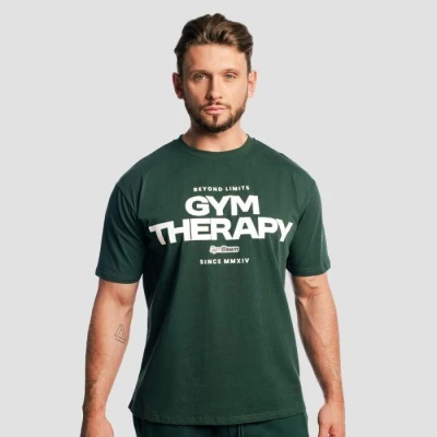 GymBeam Tričko Gym Therapy Forest GymBeam Tričko Gym Therapy Forest