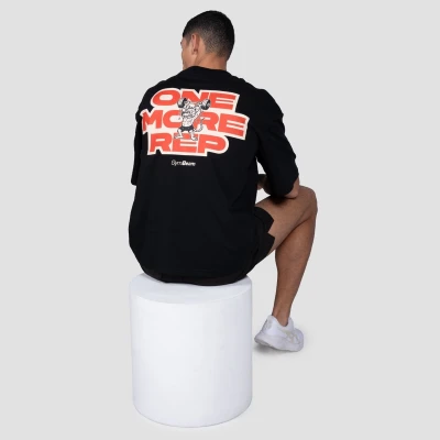 GymBeam GymRat Black pánské tričko
