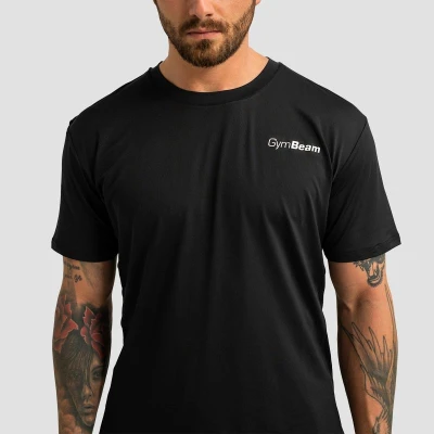 GymBeam Pánské sportovní tričko Limitless Black