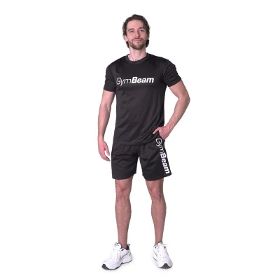GymBeam Mesh T-Shirt Essence Black