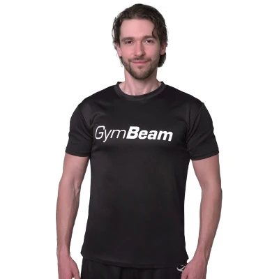 GymBeam Mesh T-Shirt Essence Black
