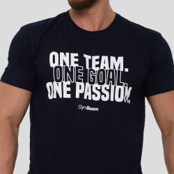GymBeam Tričko One Team Navy