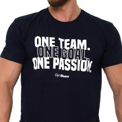GymBeam Tričko One Team Navy