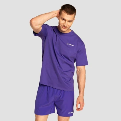 GymBeam Limitless Royal pánské oversized tričko