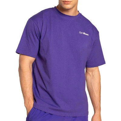 GymBeam Limitless Royal pánské oversized tričko