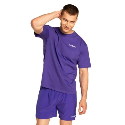 GymBeam Limitless Royal pánské oversized tričko