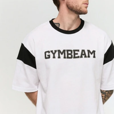 GymBeam Premium Heavyweight Varsity pánské tričko
