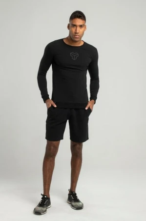 STRIX Tričko s dlouhým rukávem Essential Black
