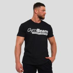 GymBeam Tričko Stronger Together Black