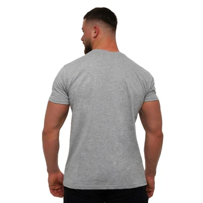 GymBeam Tričko Stronger Together Grey