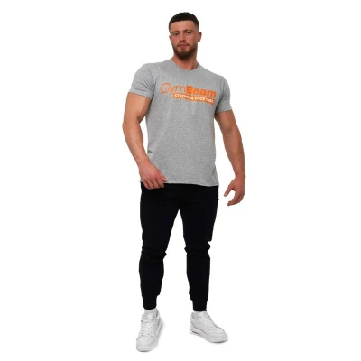 GymBeam Tričko Stronger Together Grey
