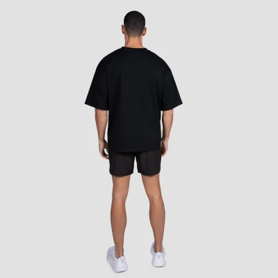 GymBeam Thrive Black pánské tričko
