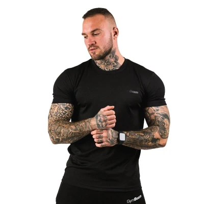 GymBeam Tričko TRN Black