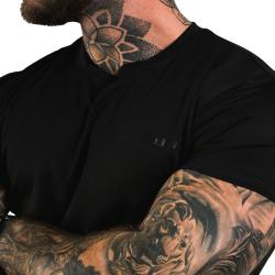 GymBeam Tričko TRN Black