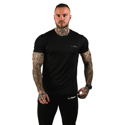 GymBeam Tričko TRN Black