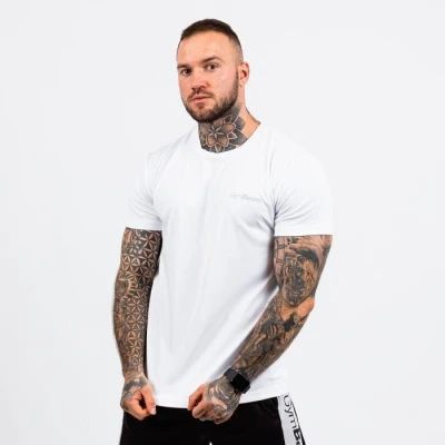 GymBeam Tričko TRN White GymBeam Tričko TRN White