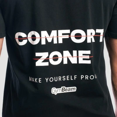 GymBeam Tričko Zone Black