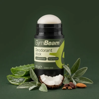 GymBeam Tuhý deodorant Green mist 50 g