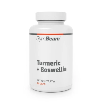 GymBeam Kurkuma + Boswellia 90 kaps.