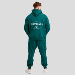 GymBeam Unstoppable Hoodie Green