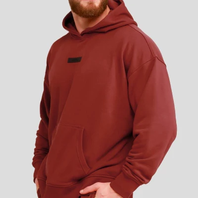 GymBeam Unstoppable Hoodie Red