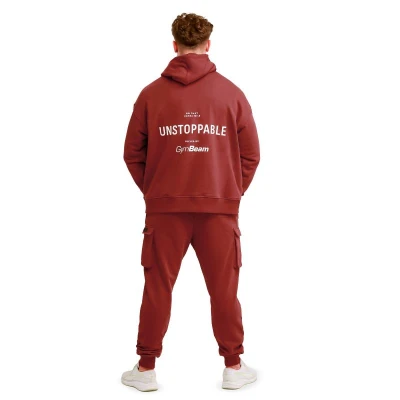 GymBeam Unstoppable Hoodie Red