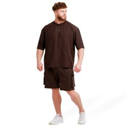 GymBeam Utility Shorts Brown