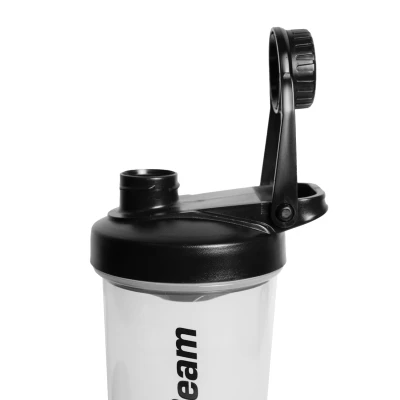 GymBeam vícedílný šejkr 2v1 Clear 500 ml