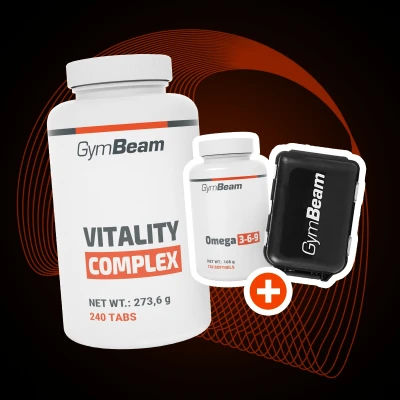 GymBeam Multivitamín Vitality complex 60 tab.