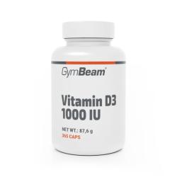 GymBeam Vitamín D3 1000 IU 365 caps
