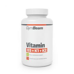GymBeam Vitamín D3+K1+K2 60 kaps. GymBeam Vitamín D3+K1+K2 60 kaps.