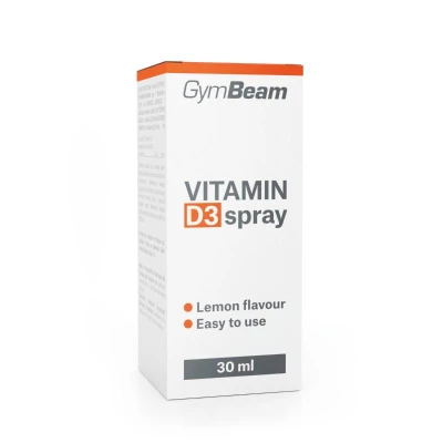 GymBeam Vitamín D3 Sprej 30 ml