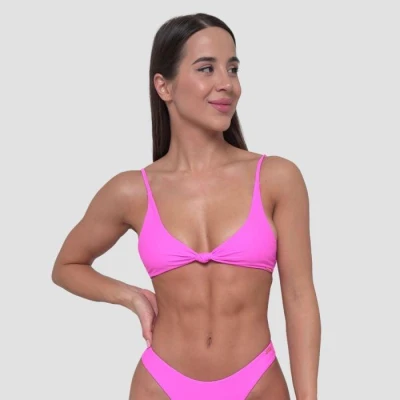 GymBeam CURACAO Pink dámský vrchní díl plavek